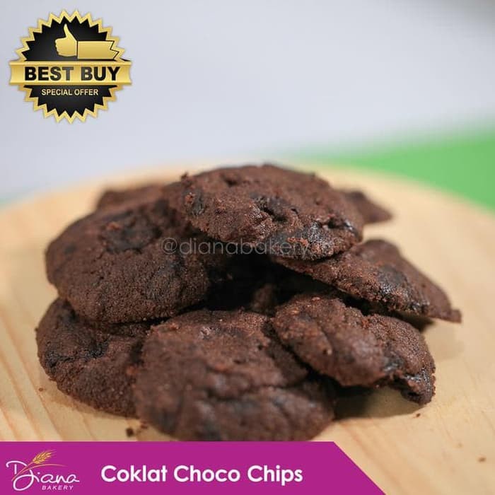 

Coklat Choco Chips | Kue Lebaran | parcel kue kering non ina cookies