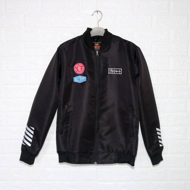 COD Jaket Bomber Distro Jaket Bomber Original Pria Bullshirt