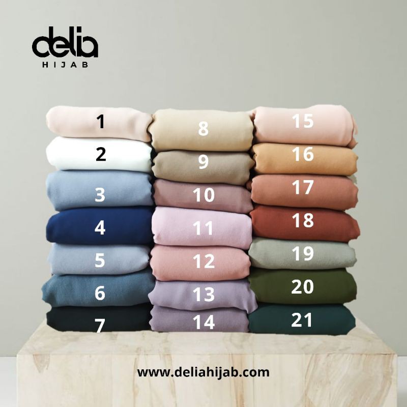 PASHMINA TERBARU DAN TERNYAMAN BY DELIA HIJAB