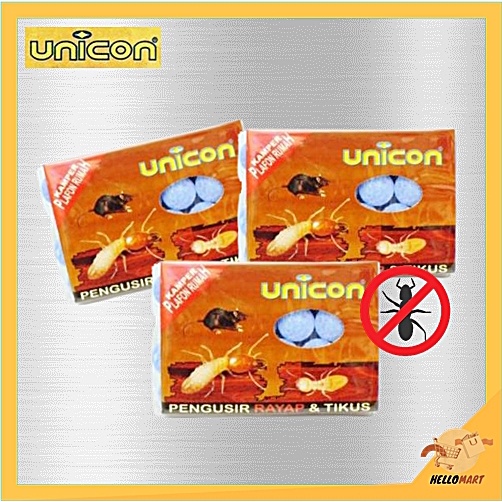 ORIGINAL Unicon Kamper Pengusir Rayap 40gr / Kamper Super Ampuh / HELLOMARTID