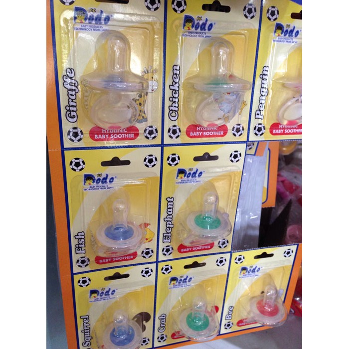 Dodo Empeng Bayi Bulat SA3 full silikon dengan warna-1
