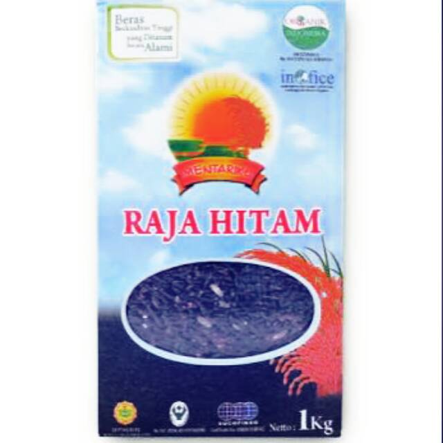 

Beras OrganikRaja Hitam 1kg