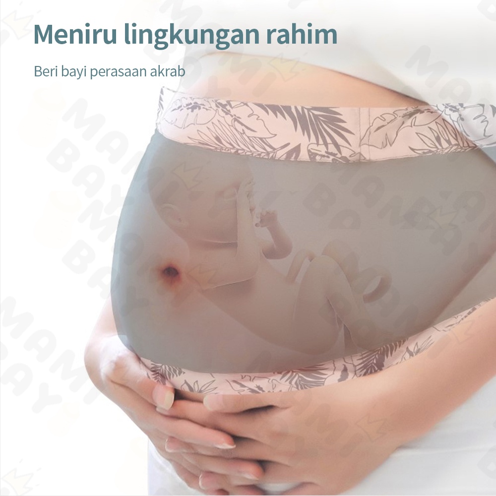 Mamibayi Kain gendongan bayi ukuran kecil geos baby carrier untuk memudahkan bayi tidur