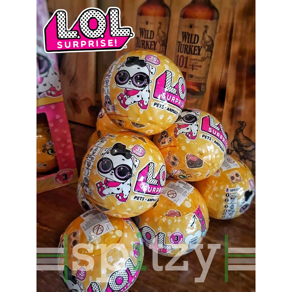 LOL Surprise PETS Series 3 ORIGINAL L O L Boneka LOL Surprise PETS Series 3 ORIGINAL L O L Boneka