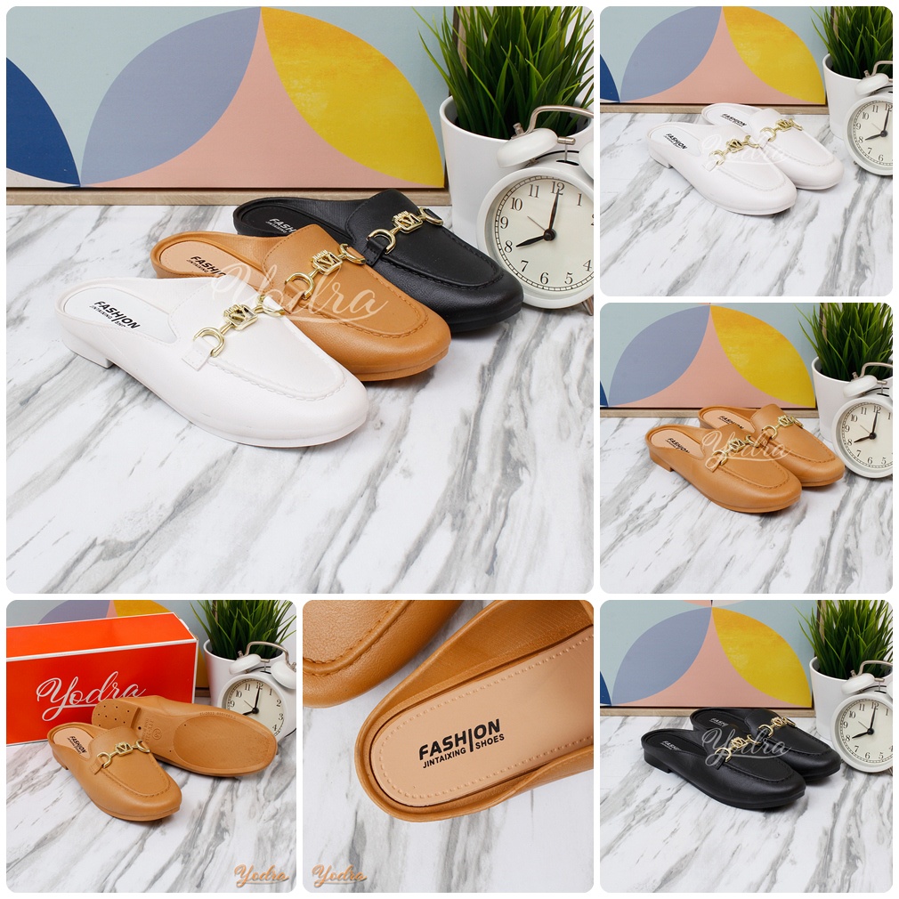 Yodra Veeronica Flat Jelly Shoes Import YDR231 Real Pict