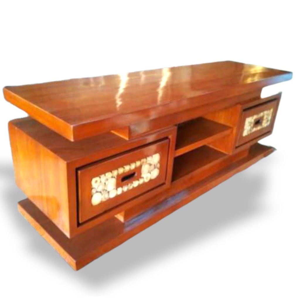 Furniture Jepara Bufet koin cantik meja tv kayu jati Terlaris Bufet meja tv jati minimalis koin