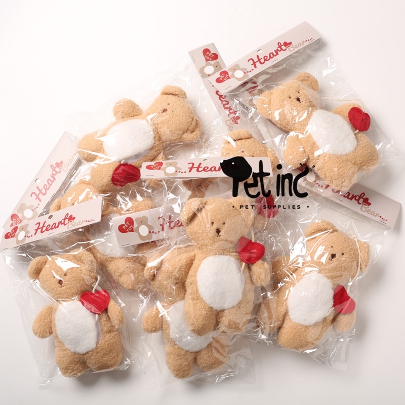 Korea pocket love bear cuddle and hidden food toy