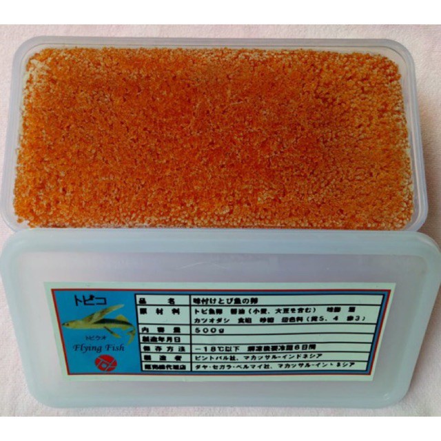 

Tobiko Orange / Telur Ikan Terbang 500g