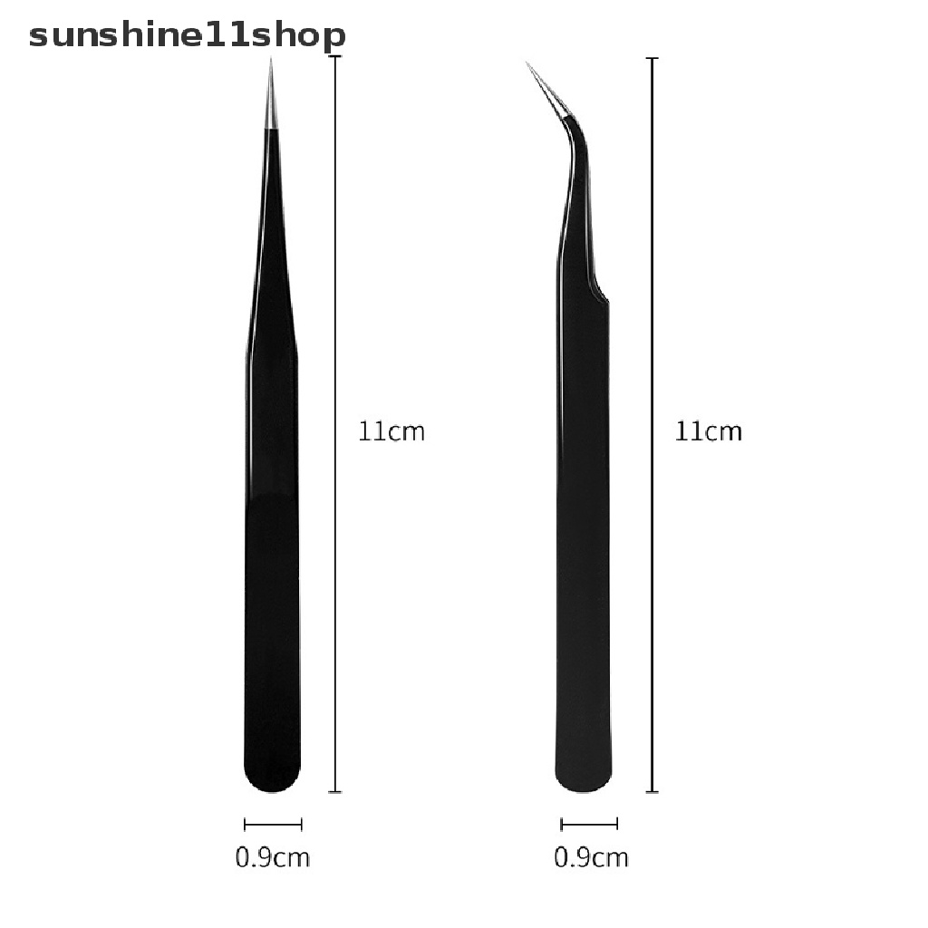 (SHO) Esd-15 Pinset Presisi Bahan Stainless Steel Untuk Perhiasan