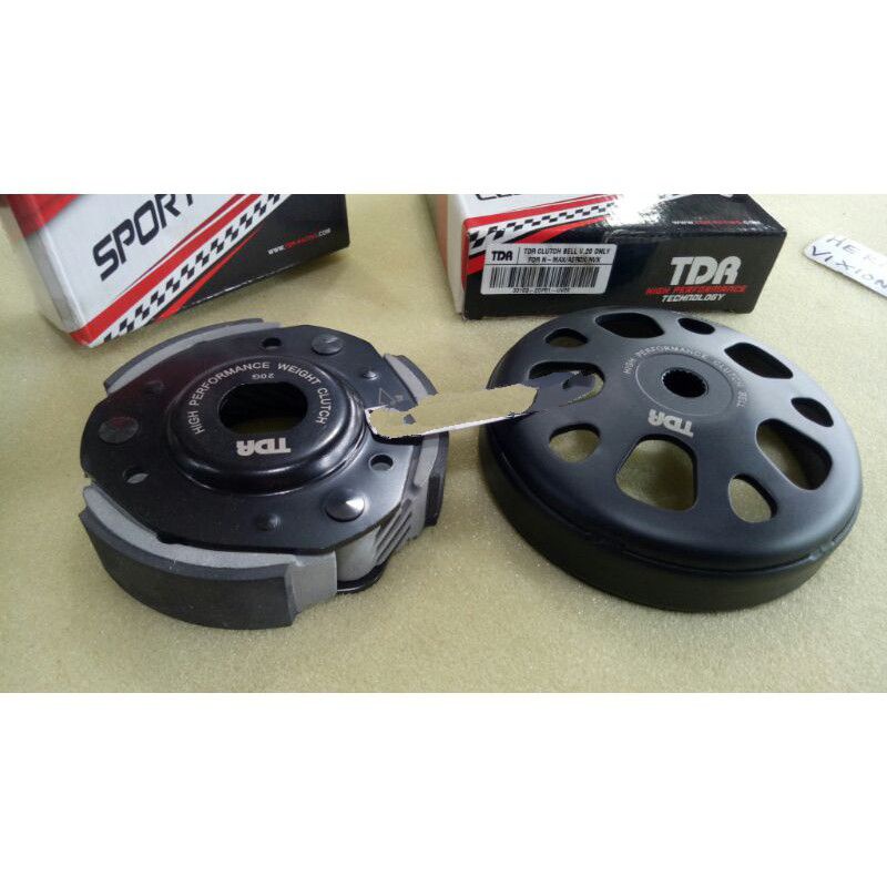 0Kampas ganda set mangkok ganda Nmax Aerox Lexi Tdr racing