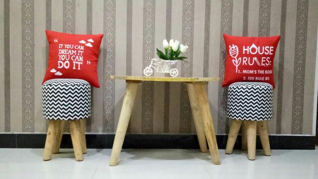 Stool Teras Minimalis, Free Ongkir