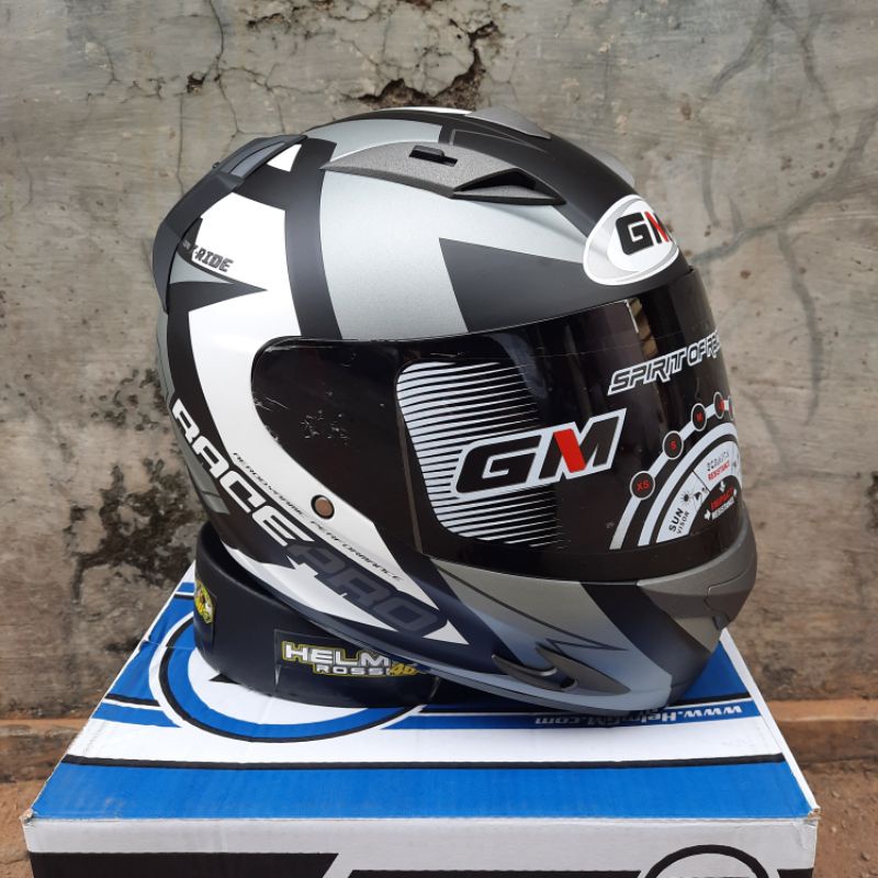 [COD] GM RACE PRO ZR 650 WHITE BLACK ORIGINAL