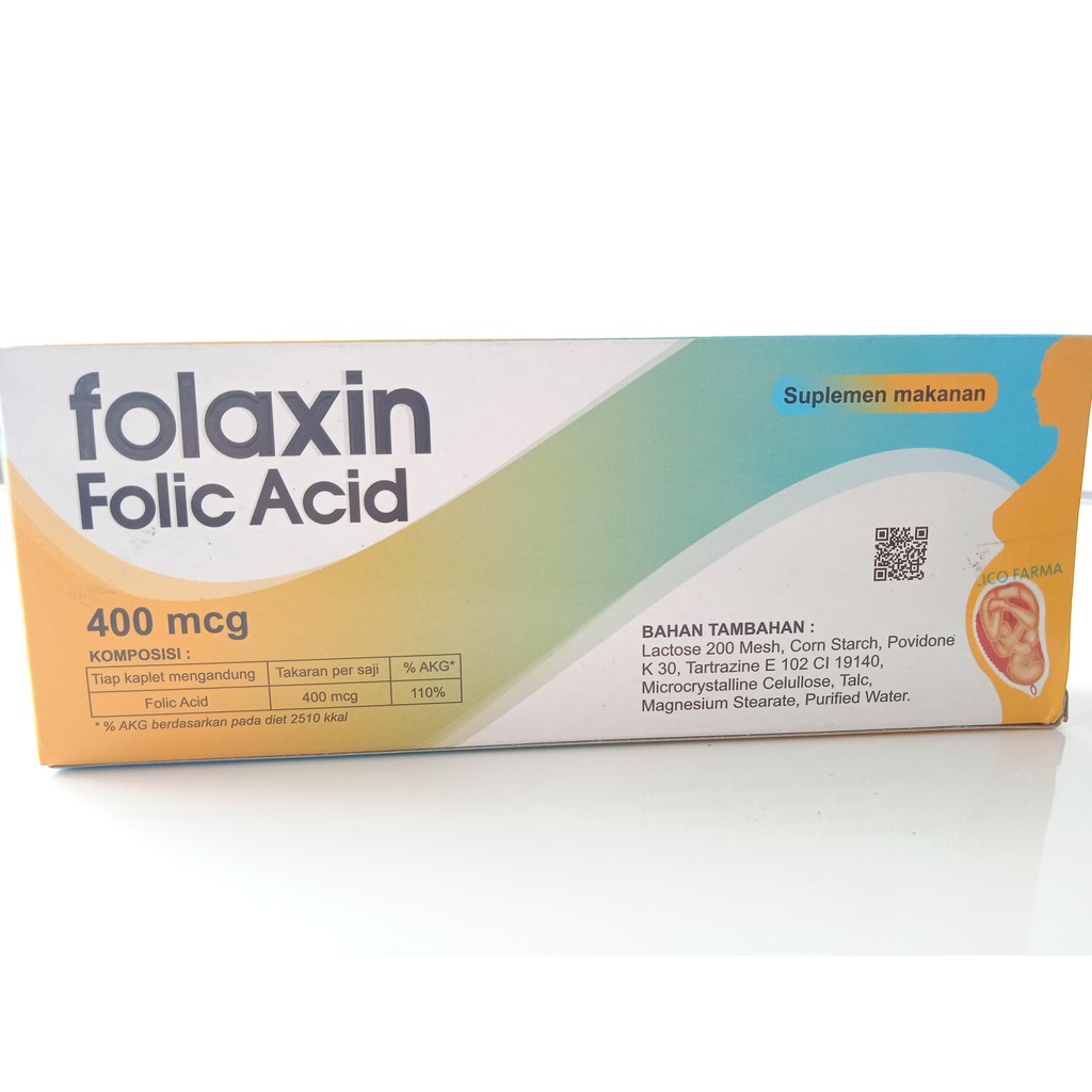 FOLAXIN TABLET 400 MCG / ASAM FOLAT