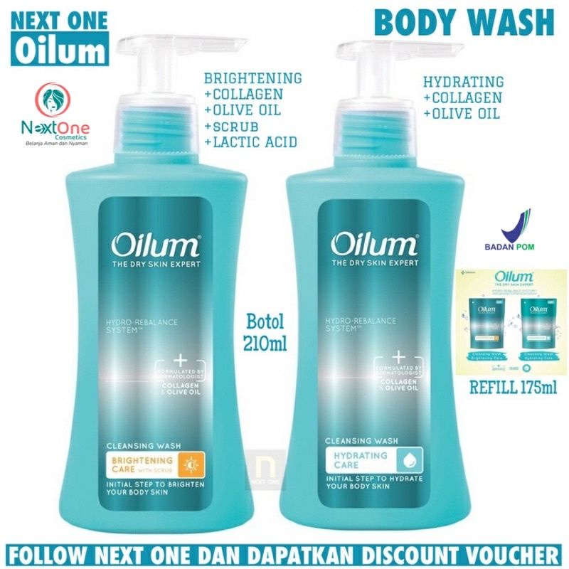 OILUM CLEANSING BODY WASH (SABUN MANDI CAIR)