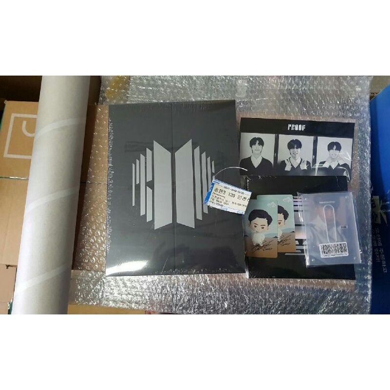 [READY] Album BTS Proof STANDARD + POB JIMIN TRIPTYCH JIN