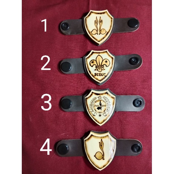 

Ring kacu pramuka dari bambu