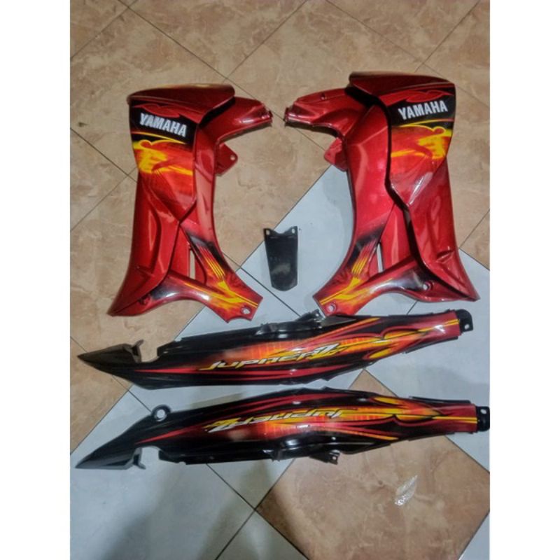 Jual Cover body Jupiter z new burhan set dengan sayap luar dalam body