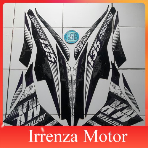 Sticker striping motor Jupiter Mx New 135 2013 ungu