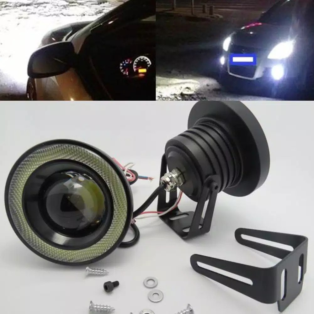 LED FogLamp Angel Eyes Xenia Avanza Livina Ertiga Agya Calya Sirion Vitara March Sepasang