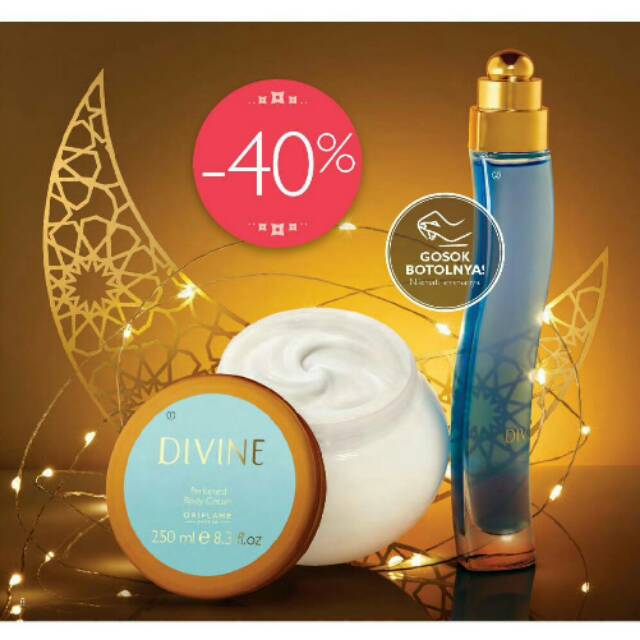 Divine parfum / Divine body cream by oriflame