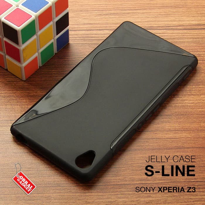 Sony Xperia Z3 Soft Jelly Gel Silicon Silikon TPU Case Softcase Hitam