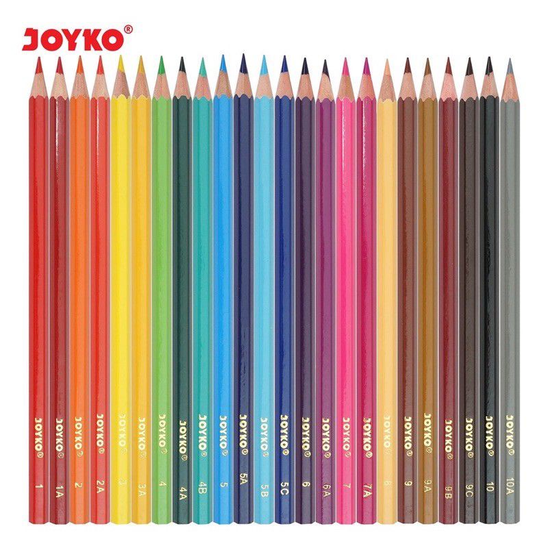 

RB Pensil warna Joyko 24 warna panjang CP-24PB ( 1set/24wrn )