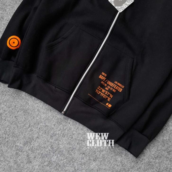 Sangat Nyaman.. JAKET SWEATER HOODIE BAPE SHARK WGM