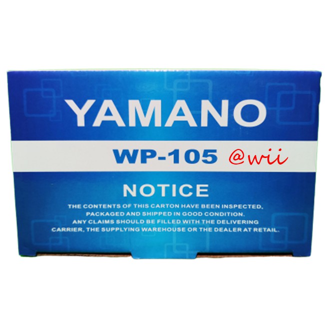 YAMANO WP 105 WP105  WP-105 Pompa Air Celup Pompa Kolam Aquarium