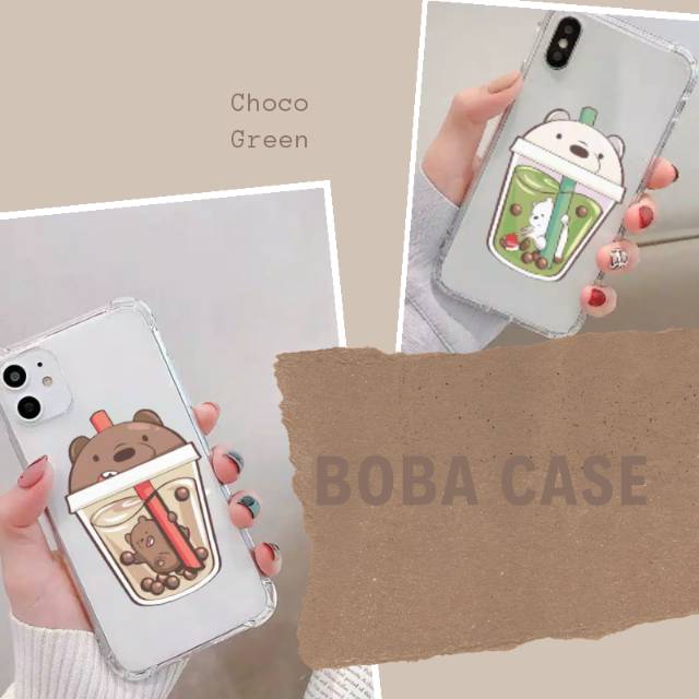 BOBA CASE IPHONE,OPPO,VIVO,SAMSUNG,REALME,XIAOMI