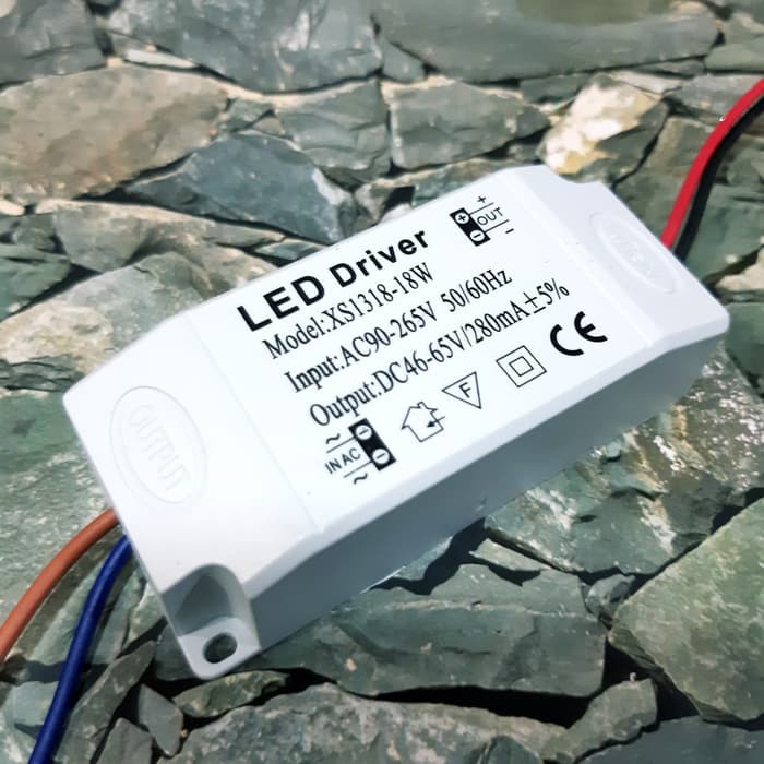 LED Driver 13w - 18w untuk lampu LED HPL CRE COB Power Supply Adaptor