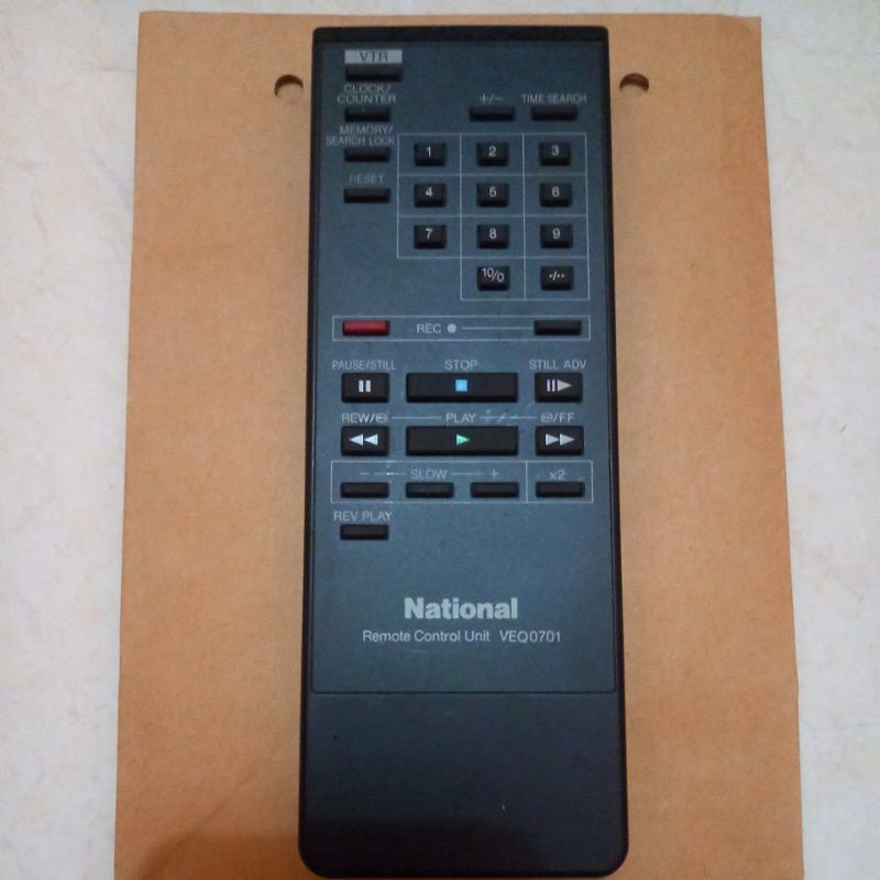 Remote VTR/TV NATIONAL Original . VEQ0701 .