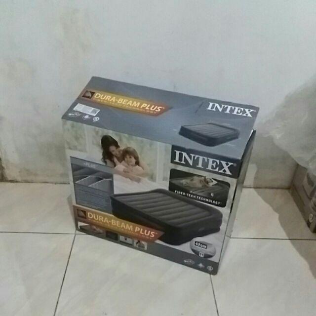Intex Durabeam Rest Raised Airbed Bonus Single Bed