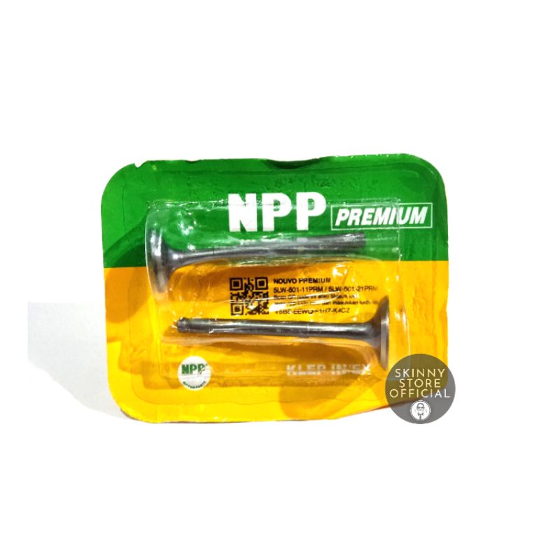 NPP Premium Klep In Ex motor Yamaha Mio - Nouvo - Mio Soul - Mio Sporty - Mio Smile | Klep klip payu