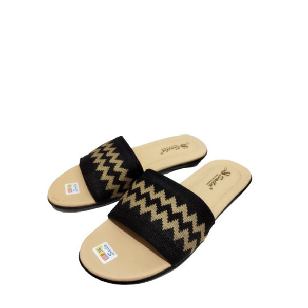 Sandal wanita turki rajut wedges terbaru saila/sandal wanita turki