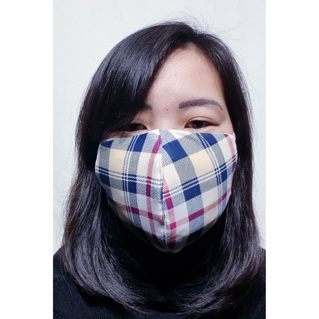 Masker Kain 2 Ply Dengan Slot Filter ( Tidak Bisa pilih Motif )