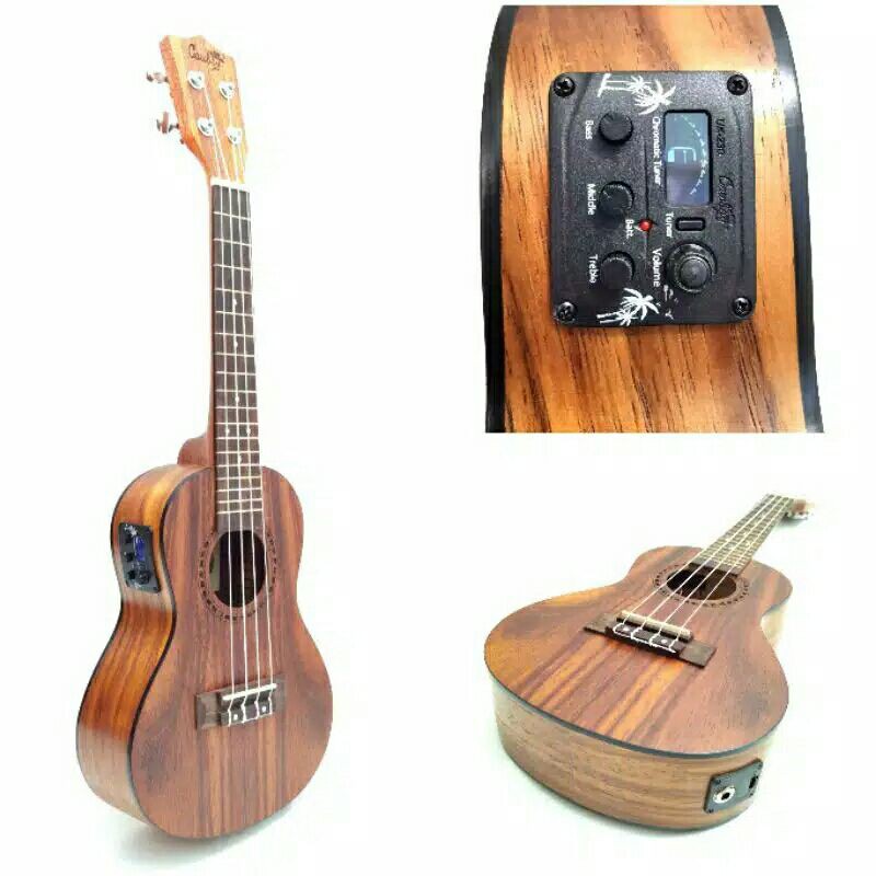 ukulele cowboy elektrik concert concerto 23&quot; EQ TUNER original cowboy