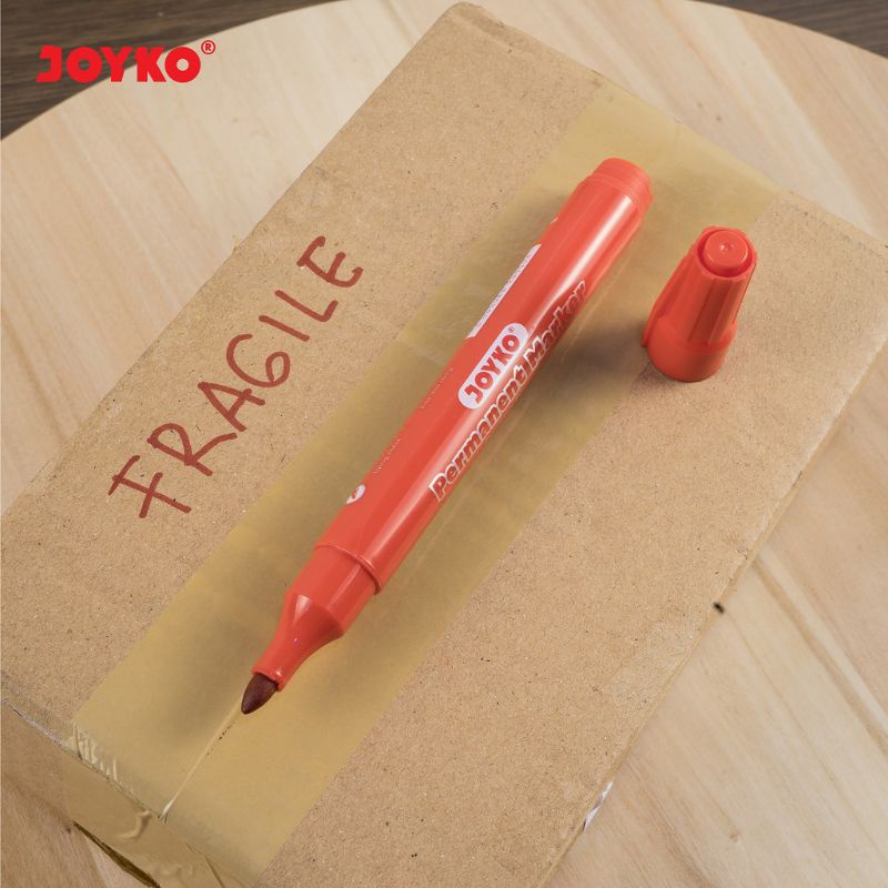 Joyko Permanent Marker Spidol Permanen Round Tip Free Refill spidol permanen joyko spidol permanent