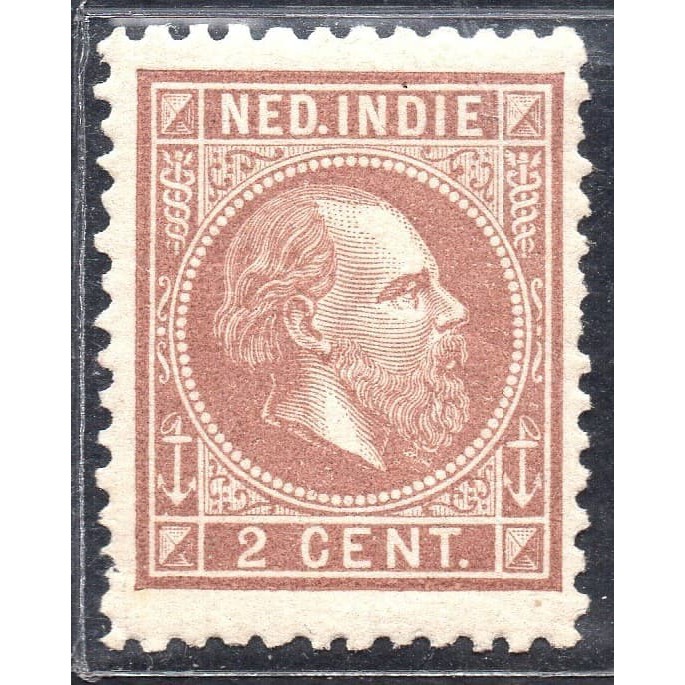 

NED INDIE N-003-005 LILA 1870-1888 WILLEM III - MINT HINGED