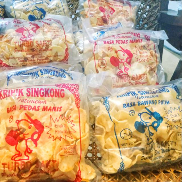 

Keripik / Kripik Singkong Turbo Sakti Khas Madura (Manding, Sumenep)