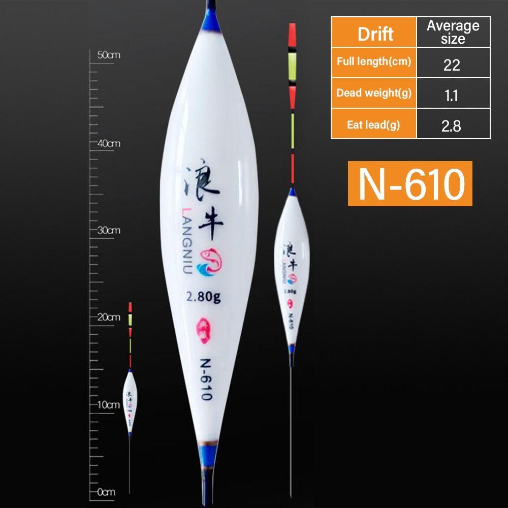 Chookyy 4pcs Pelampung Memancing Indah Portabel Sensitivitas Tahan Lama Bobber Float