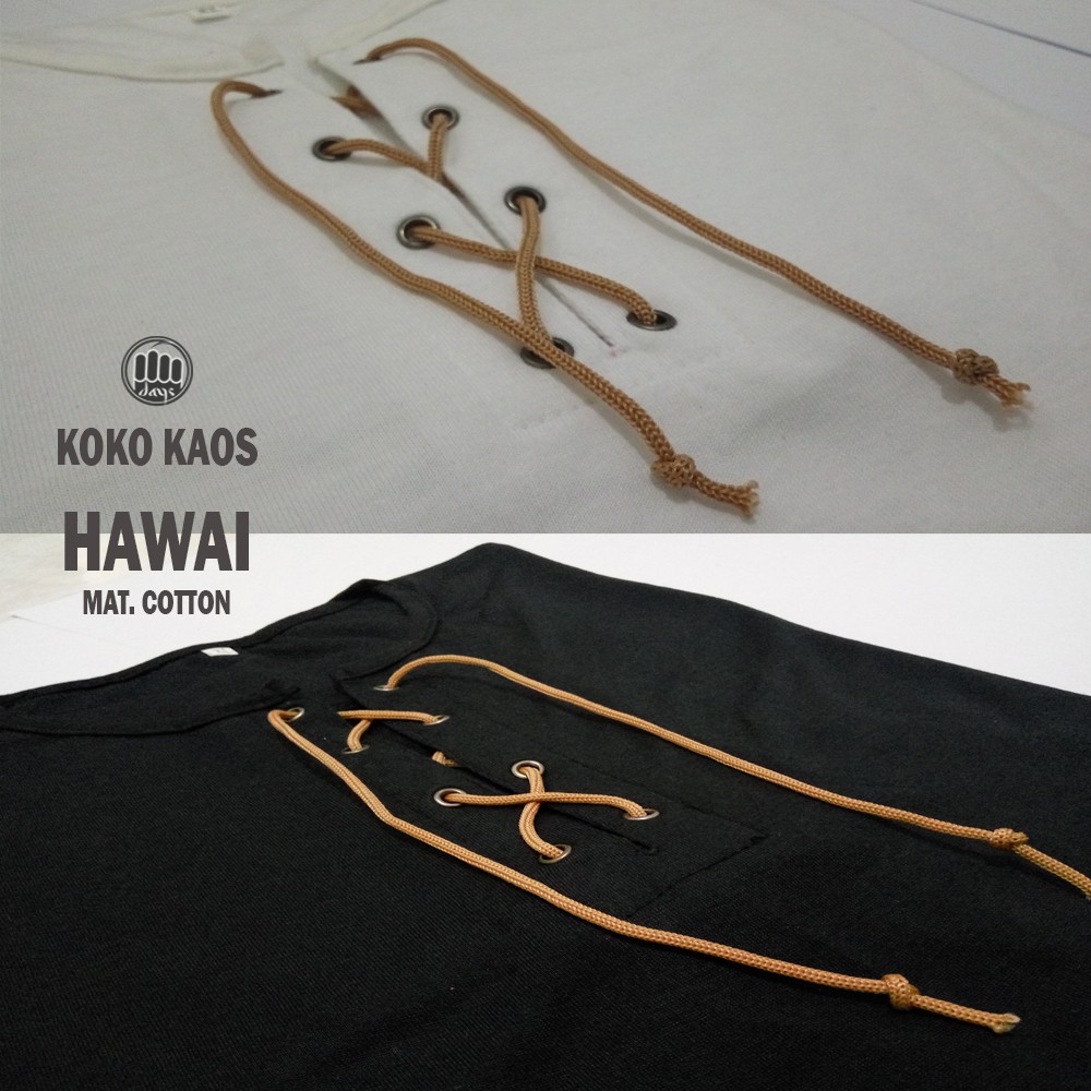 Kurta Unik Gamis Pria Lengan Pendek Gamis Tali Baju Muslim Koko Kaos Hawai TERBARU