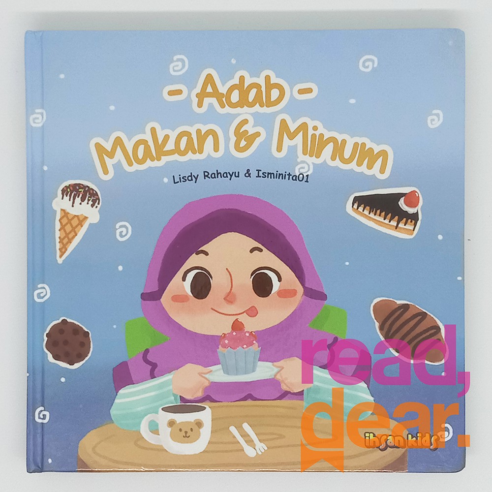 ADAB MAKAN MINUM Boardbook Anak Muslim Shopee Indonesia