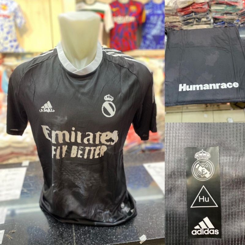 JERSEY BOLA GARDE ORI REAL MADRID HUMANRACE 2020 2021