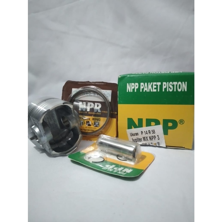 PISTON KIT SEHER KIT DOM MENTAH DIAMETER 57 57,5 58 PEN 14 NPP Original 100%