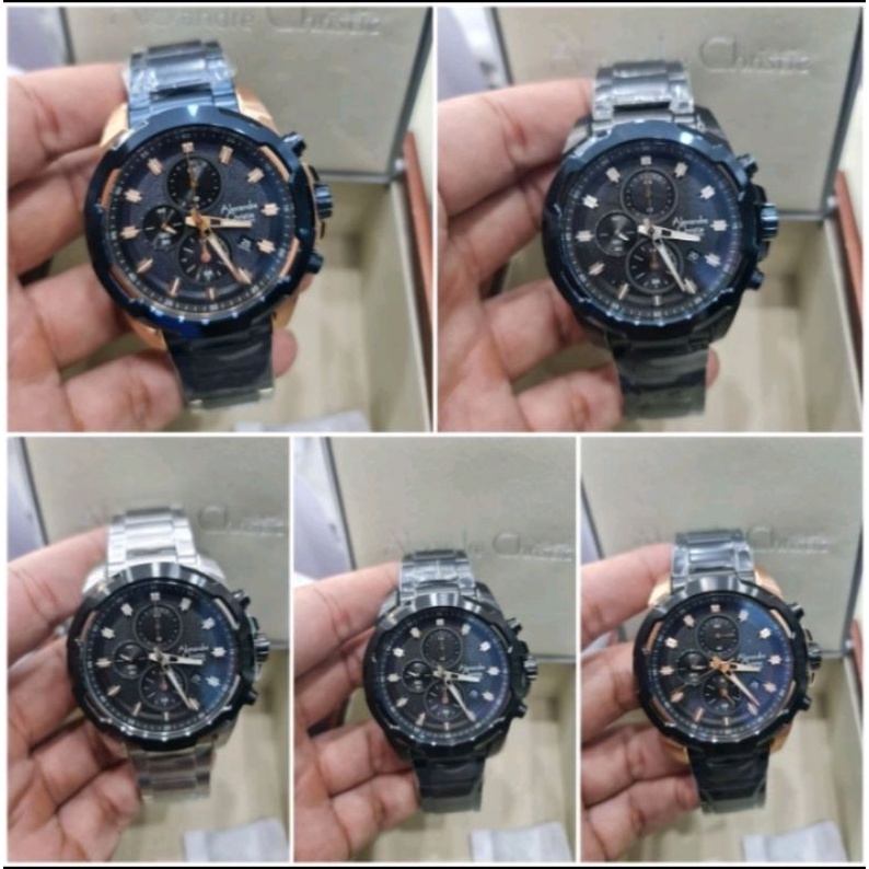 Original Alexandre christie jam tangan pria ac 6523/ ac 6523/ 6523