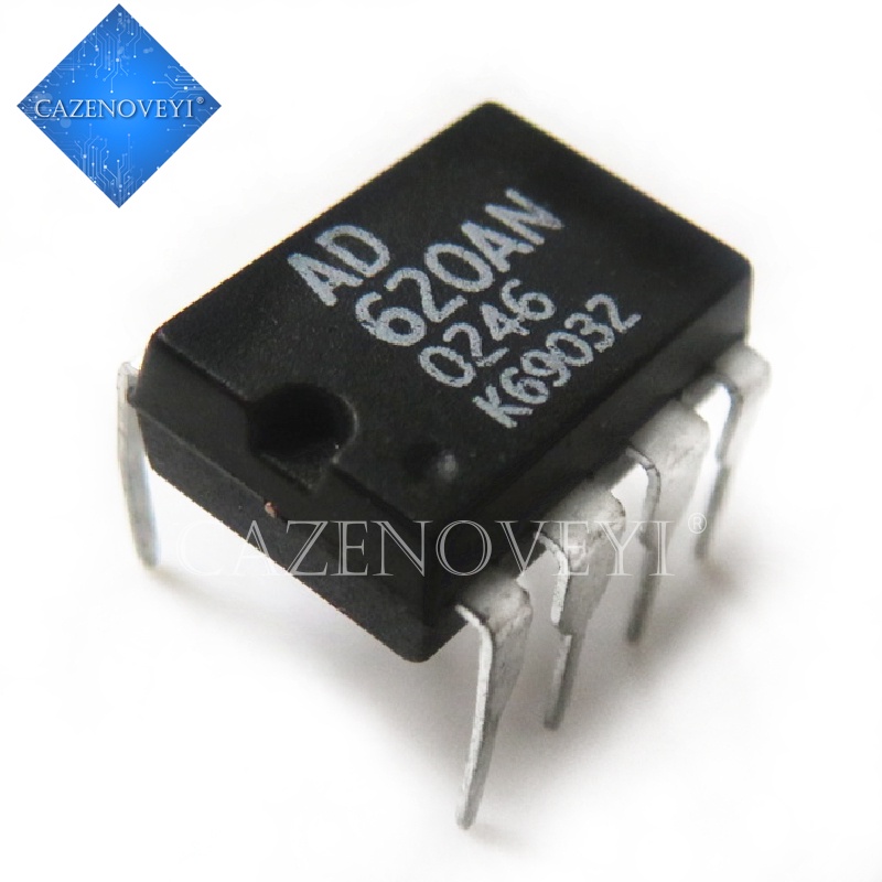 1pc Ic Ad620Anz Ad620An Ad620A Ad620Bnz Ad620Bn Ad620 Dip-8