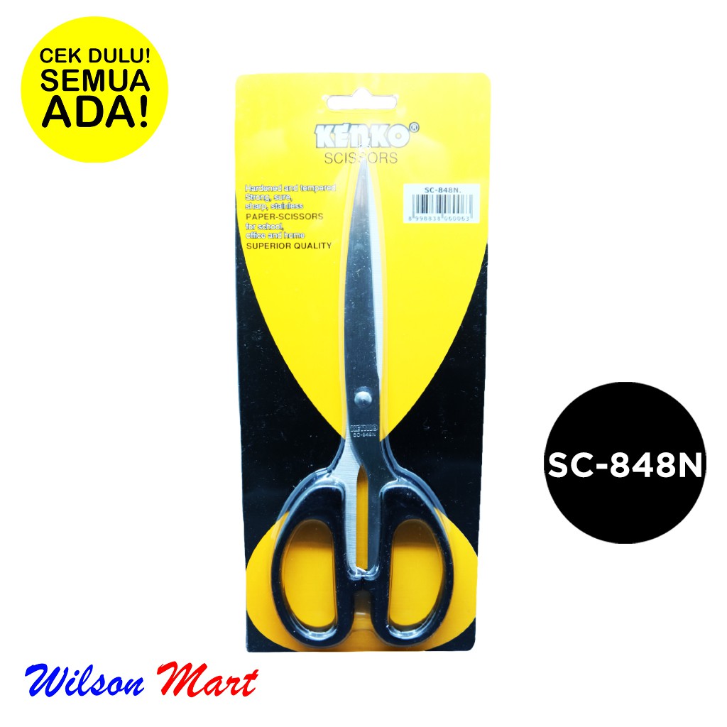 

KENKO PAPER SCISSORS SC 848N GUNTING KERTAS BESAR