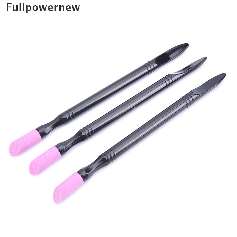 [FULL] 1PC Nail Art Quartz Pusher Cut Tool Manicure Stone Polish Stick Grinding Rod