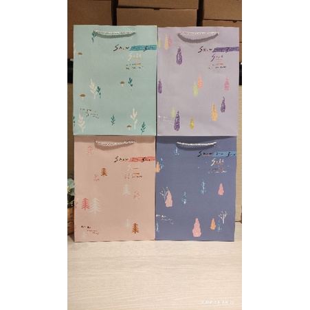 paper bag motif lucu ukuran 26x12x32cm