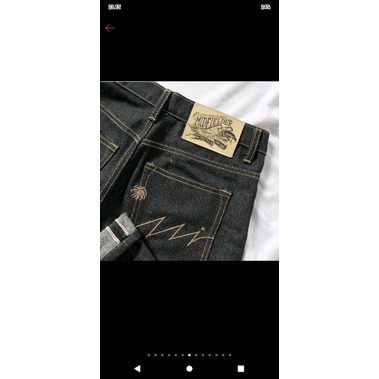 raw denim 15oz/22oz redline selvedge free totebag dan t-shirt.